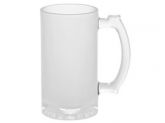Caneca de chopp vidro jateado 500ml
