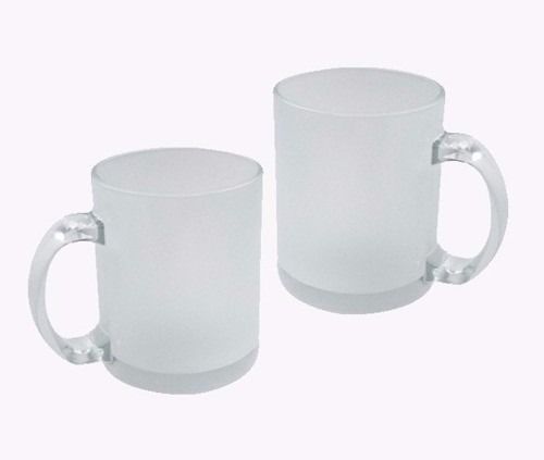 Caneca de chopp vidro jateado 325ml